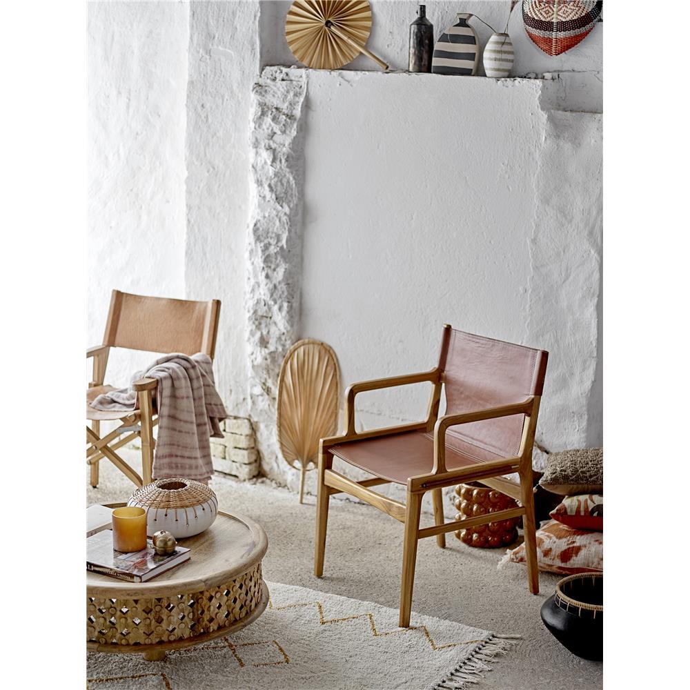 Bloomingville Nezha Deko-Vase in Schwarz aus Terrakotta, 3er Set