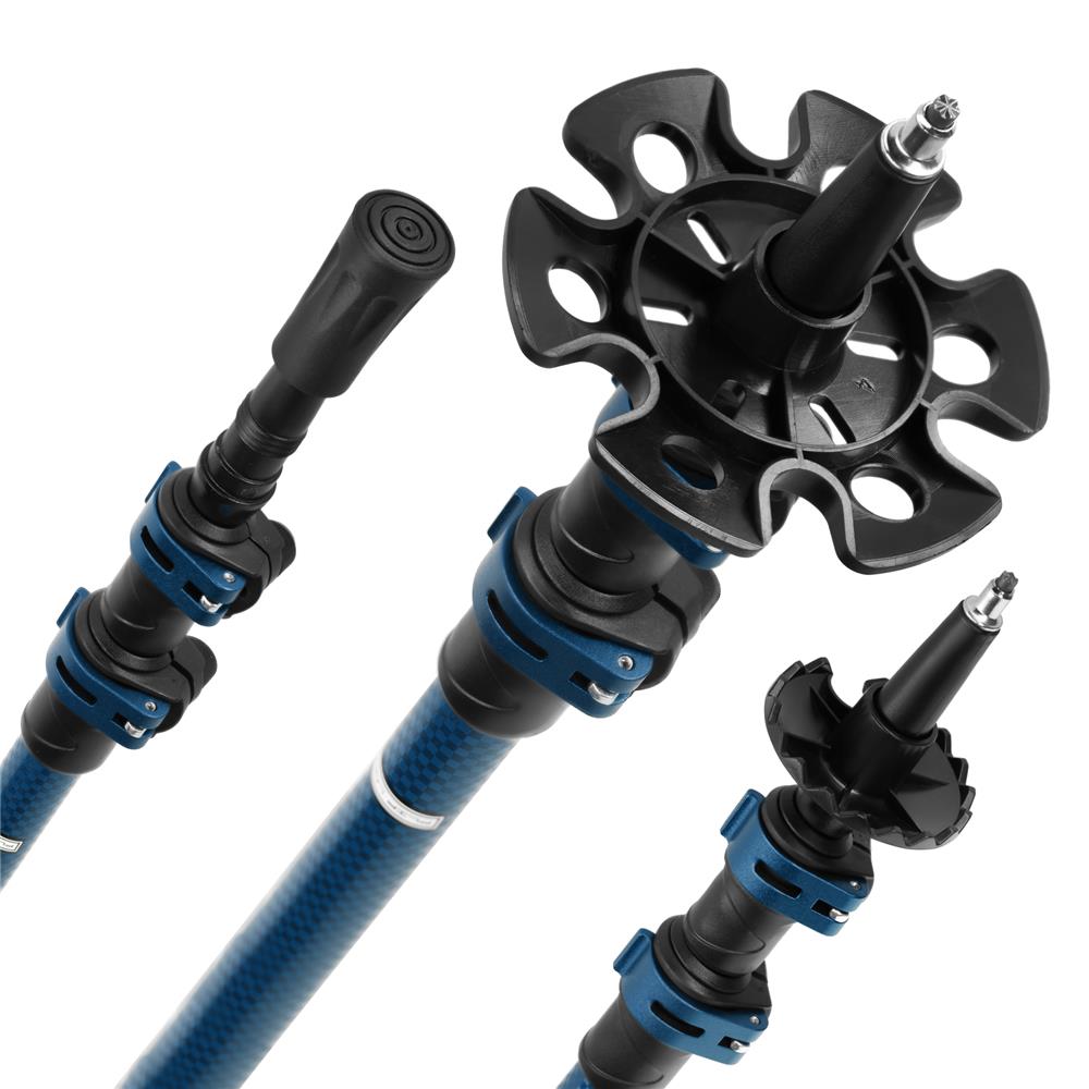 Trekkingstöcke Aluminium Wanderstöcke Blau | NILS TK8601