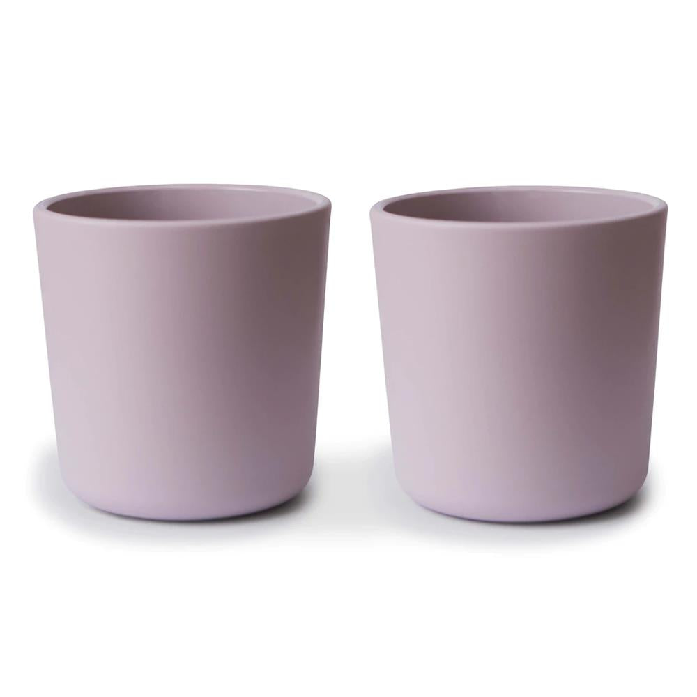 Mushie Trinkbecher 2er Set, Soft Lilac, BPA-frei