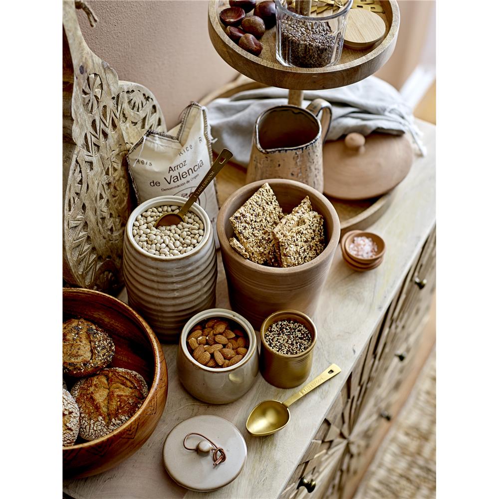 Bloomingville Tessa Glas mit Deckel 400 ml Backofenfest 9 x 9 cm