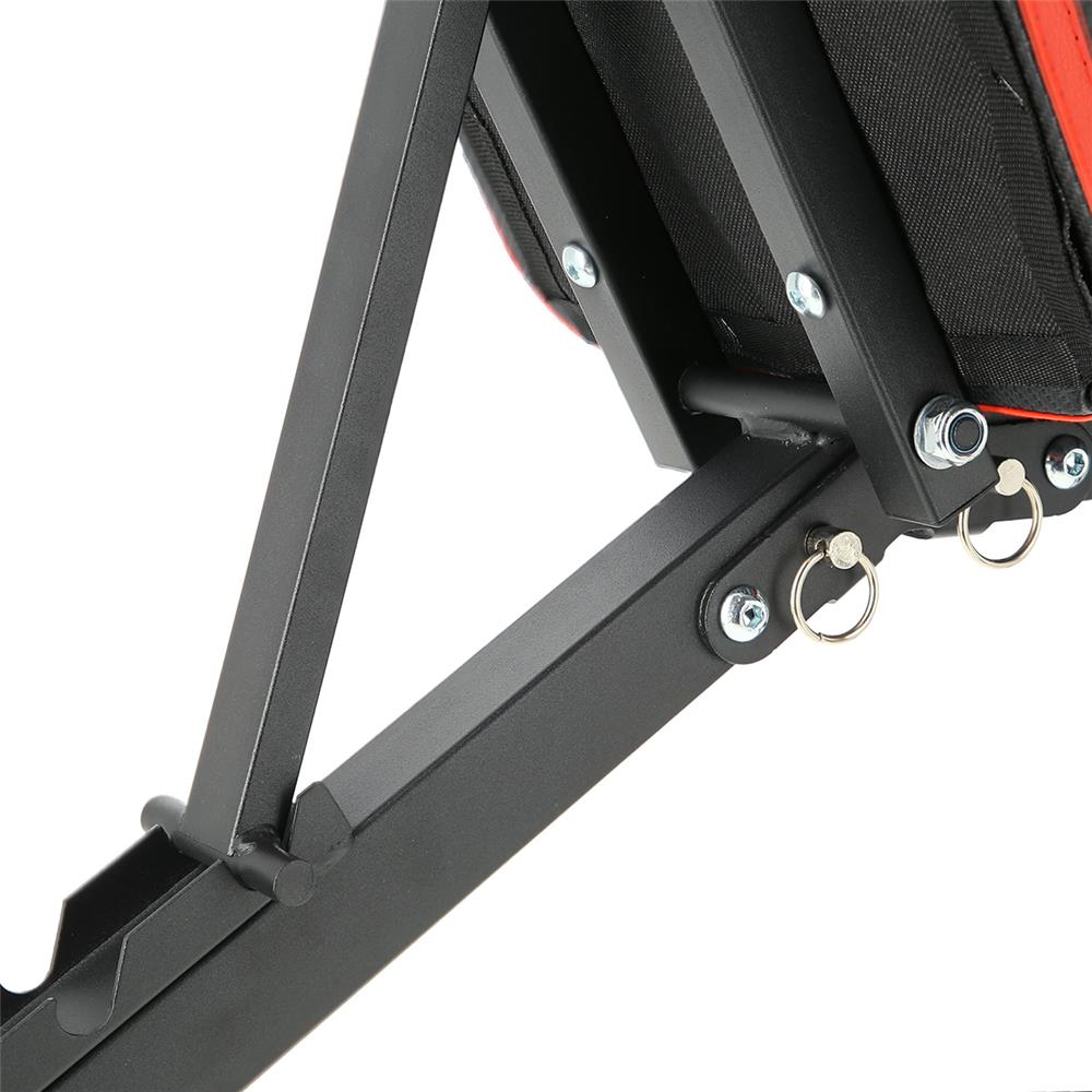 Klappbare Trainingsbank bis 200 kg mit Expandern | HMS LS1203