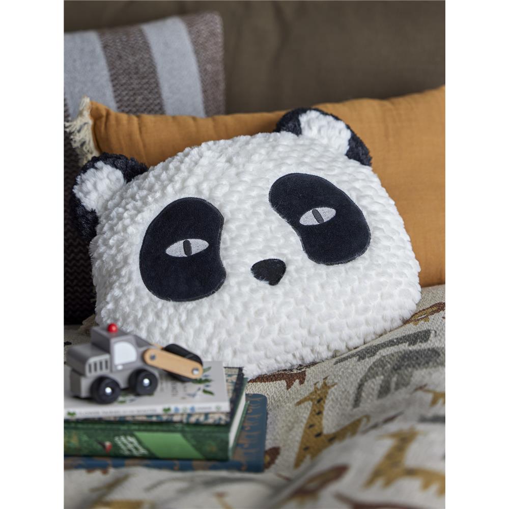 Bloomingville MINI Levi Kissen, Weiß, Polyester, L33xH28xW13 cm