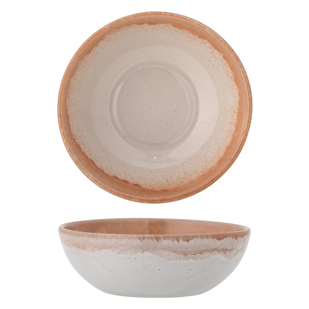 Bloomingville Paula Schüssel, Orange, 525ml, Steingut, dänisches Design