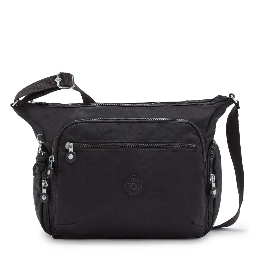 Kipling GABBIE Medium Umhängetasche Black Noir 12 Liter