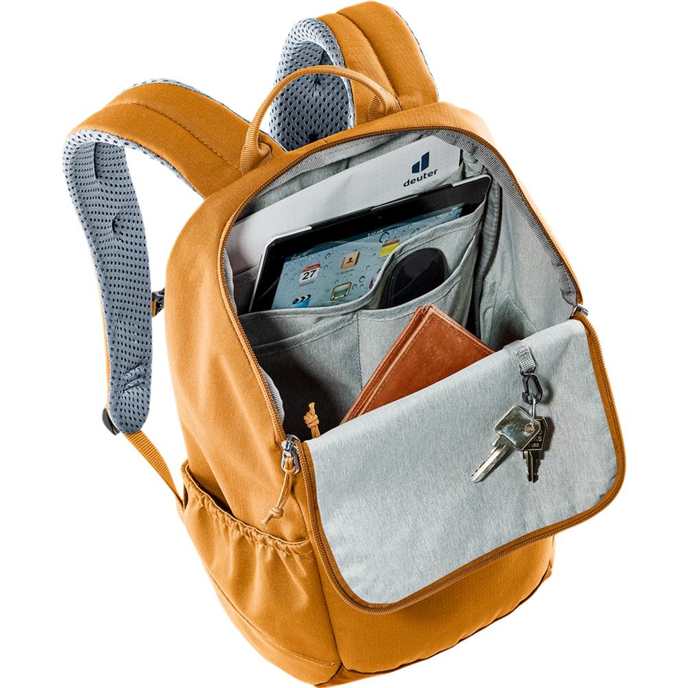 deuter Stepout, Rucksack, amber-maple (orange), 16L, mit Flaschenhalter und Tabletfach