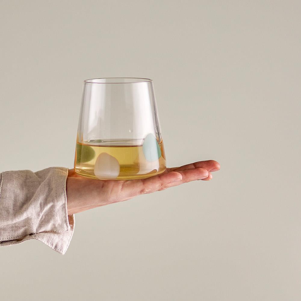 Bloomingville Gildor Trinkglas Braun 380 ml – mundgeblasen & einzigartig