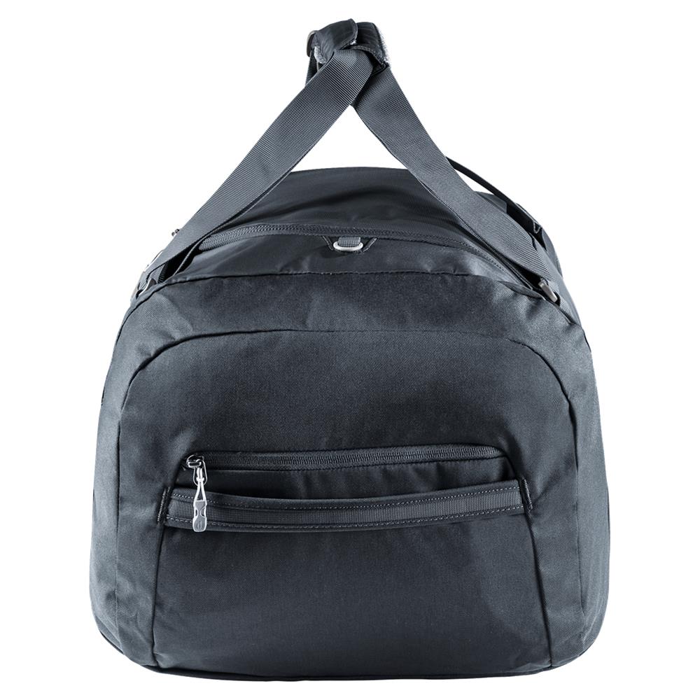 deuter Duffel 70, Reisetasche, black (schwarz), mit Seitentasche und Netzinnentasche