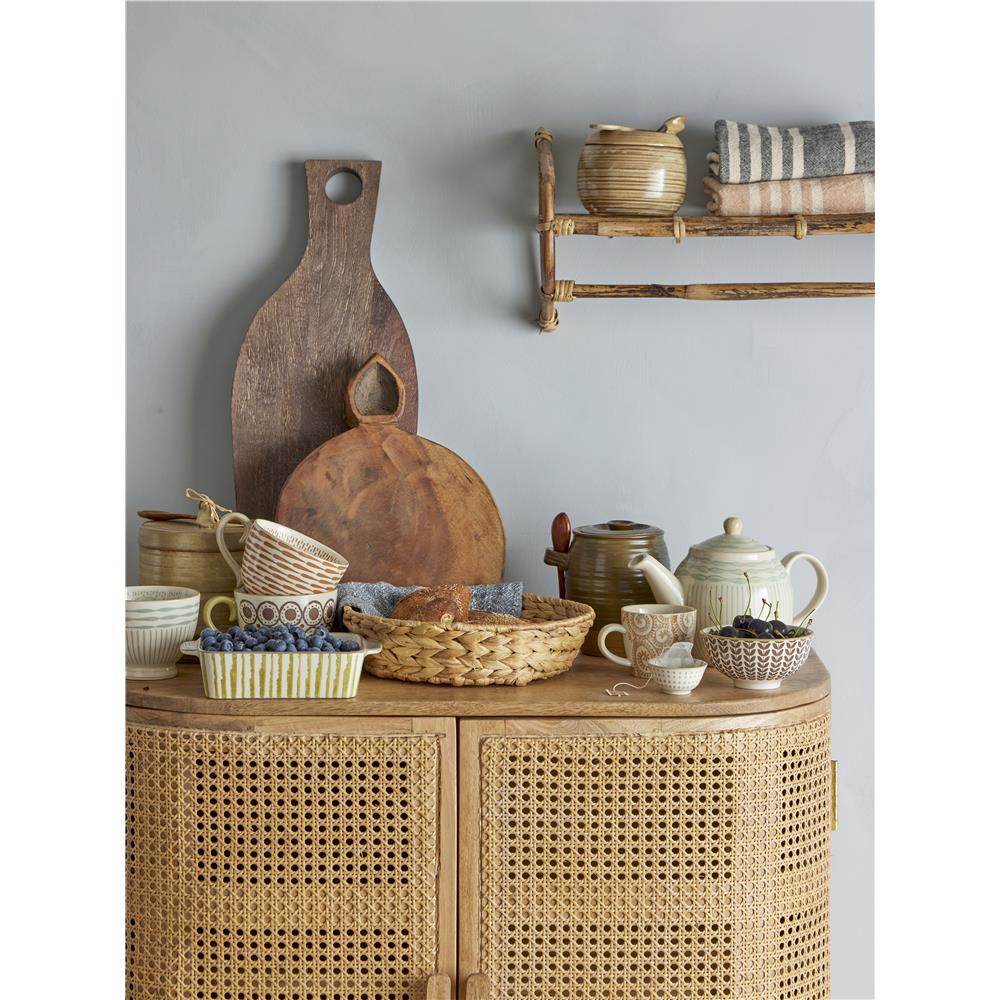 Bloomingville Maple Teekanne, Blau, 900ml, Steingut, dänisches Design