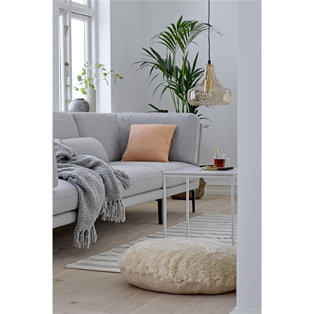 Bloomingville Pendellampe braun Ø25,5cm Glas Pendelleuchte Hängelampe Hängeleuchte dänisches Design