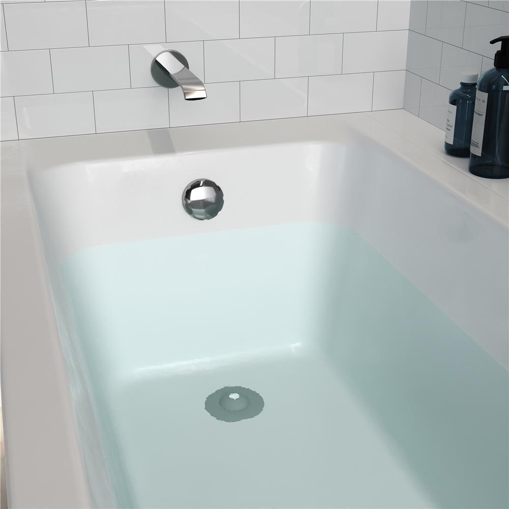 Umbra Flex Badewannenstöpsel, Haarsieb, Abflusssieb für Dusche, Badewanne, Waschbecken, in Grau