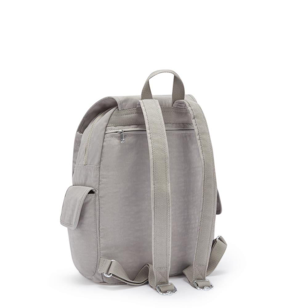 Kipling CITY PACK Medium Rucksack Grey Gris Medium 16 Liter Grau