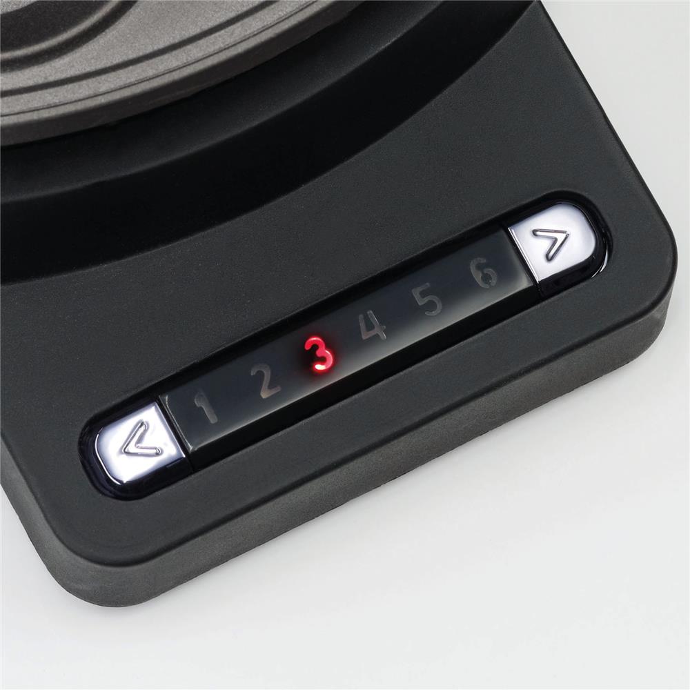 Graef Waffeleisen WA 80 Edelstahl matt Waffeln Waffelautomat Herzwaffel