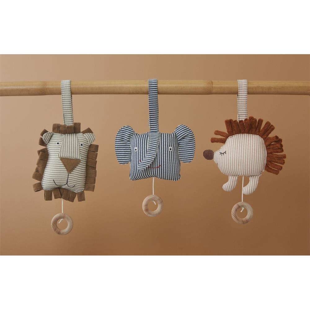 OYOY Mini - Musikmobile Löwe Lobo, Spieluhr, aus Baumwolle