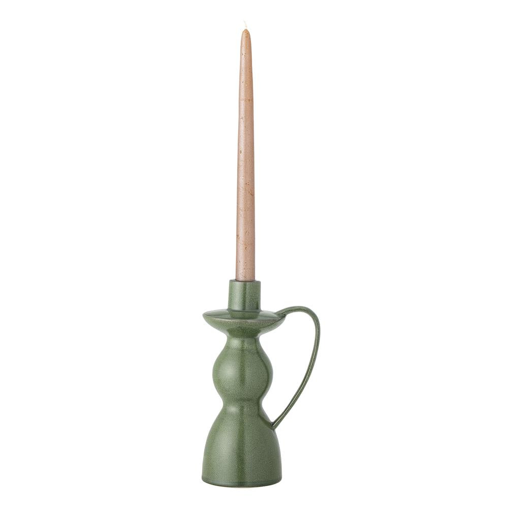 Bloomingville Fija Kerzenständer - Grüne Eleganz für Ihr Zuhause