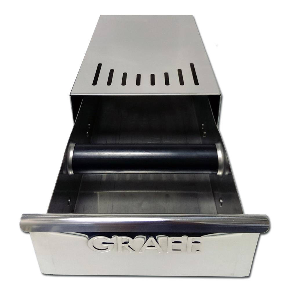 Graef stabile Sudschublade „Pulito“ Edelstahl poliert für Kaffeemühle geeignet