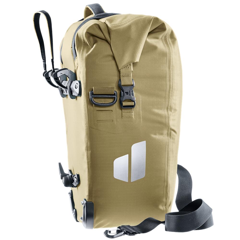 deuter Weybridge, Fahrradtasche, desert (beige), 20L+5L, mit Bagfix-Halterung