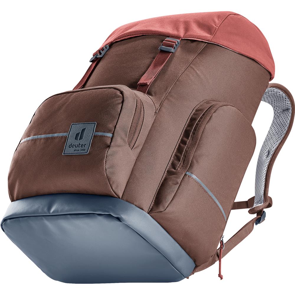 deuter Scula, Schulrucksack, raisin-caspia (braun), 30L, Schulranzen