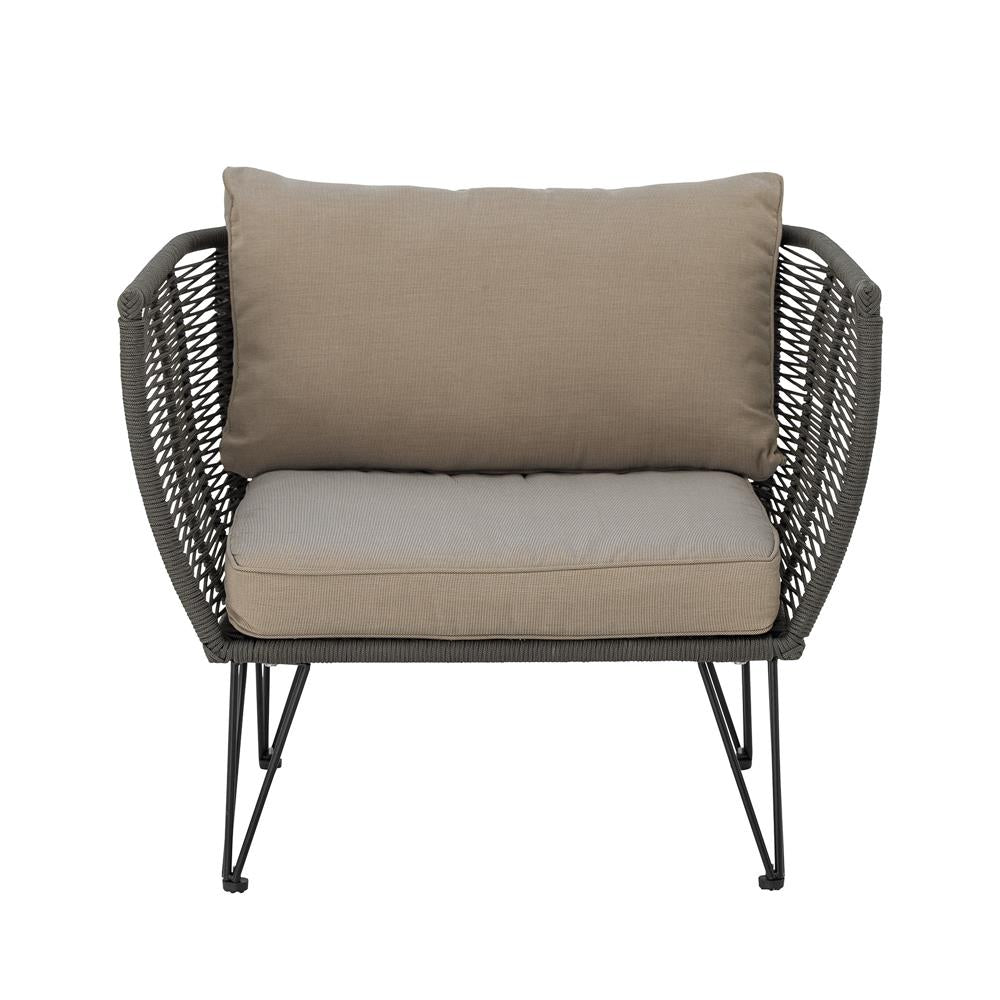 Bloomingville Mundo Kissenbezug (Keine Füllung), Braun, Polyester, L66xH9xW58/ L75xH45xW9 cm, Set of 2