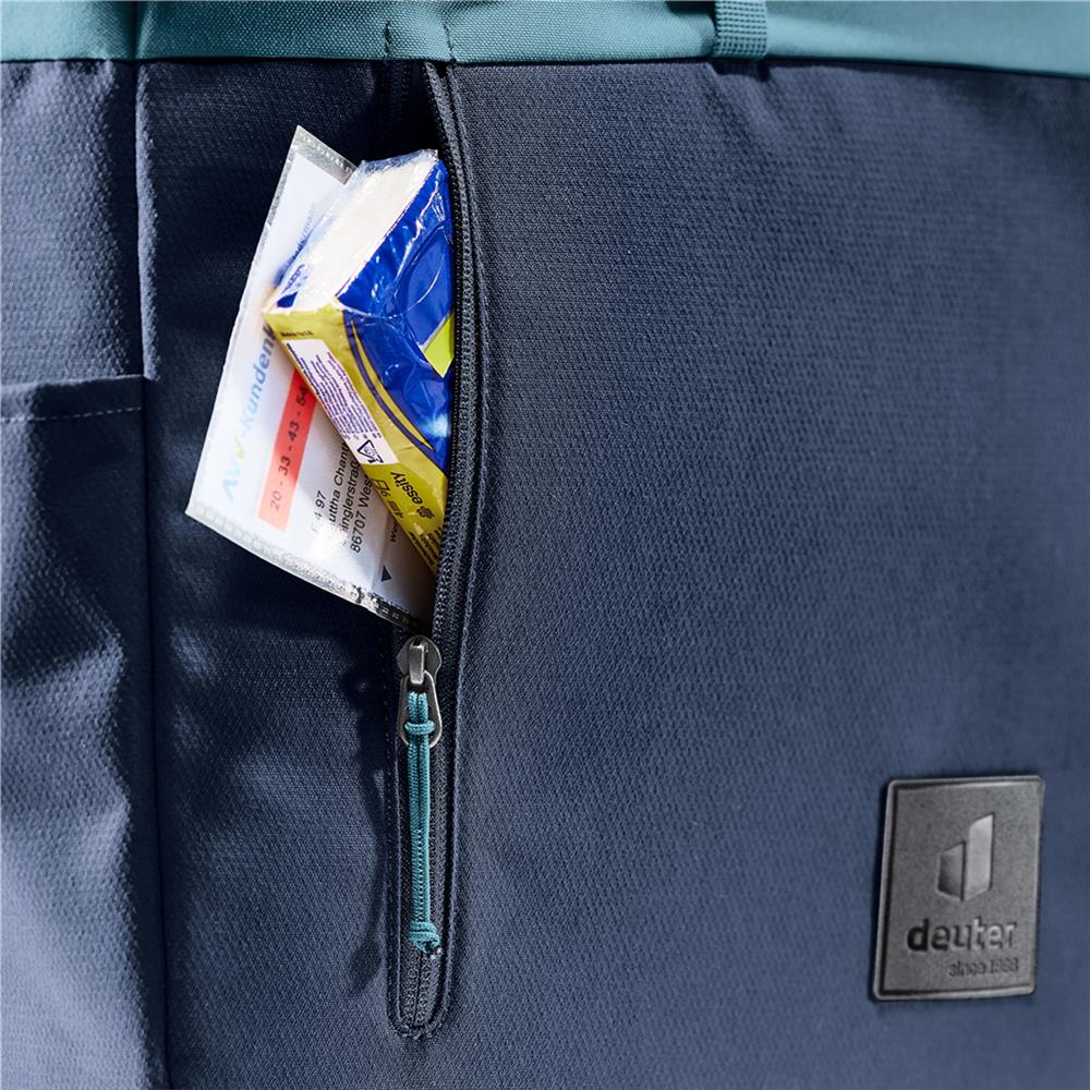 deuter UP Seoul, Rucksack, ink-atlantic (blau), 26L, mit Flaschenhalter und Laptopfach