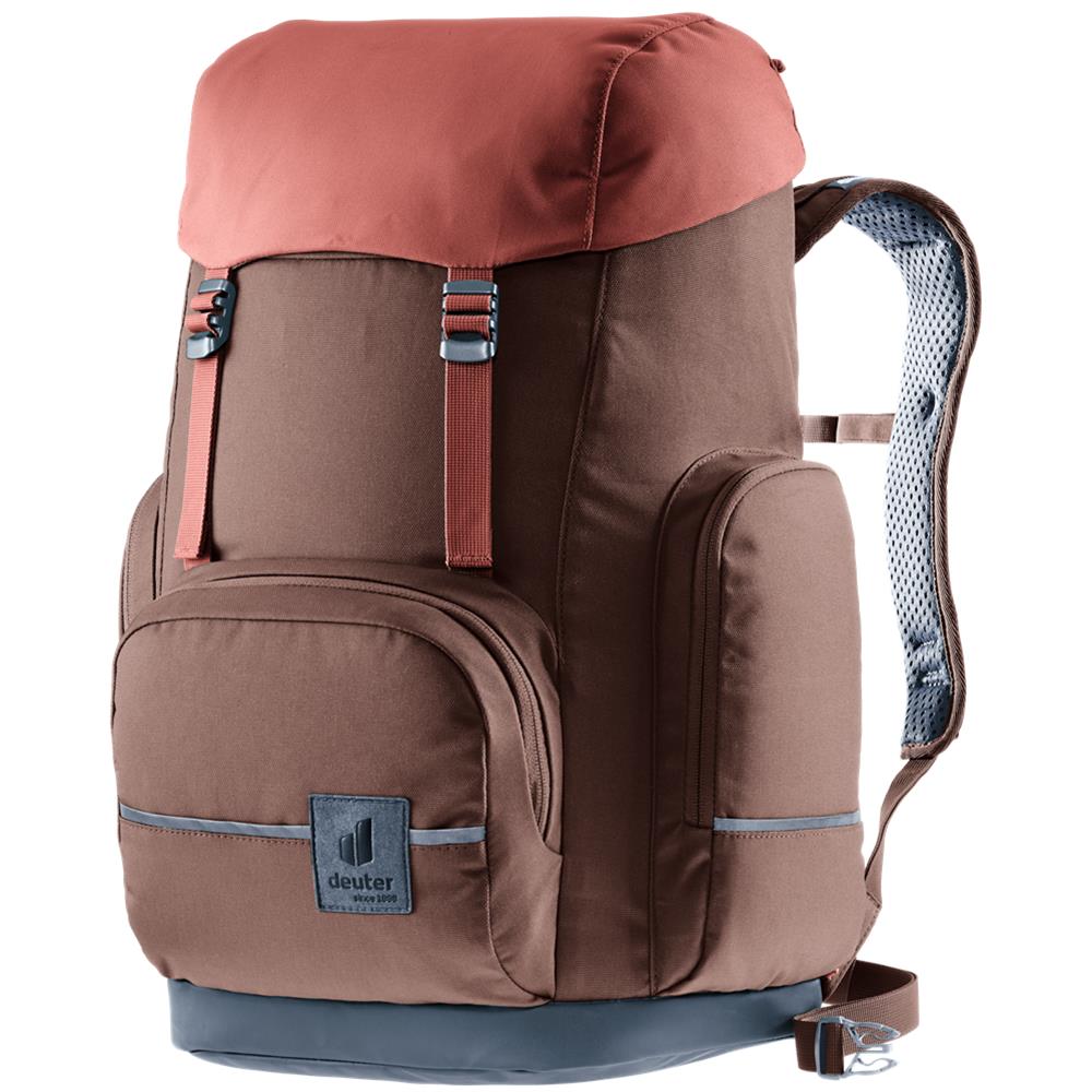 deuter Scula, Schulrucksack, raisin-caspia (braun), 30L, Schulranzen