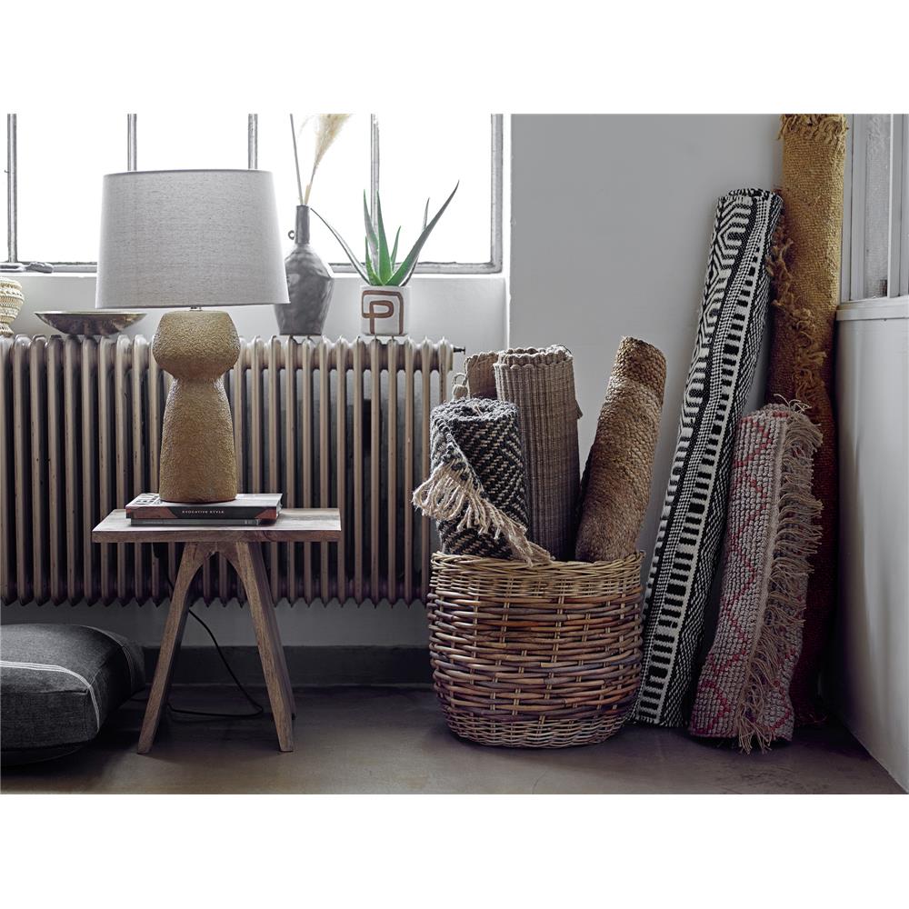 Bloomingville Abriella Teppich 200x70 cm aus Jute in Naturfarben, nordisches Design