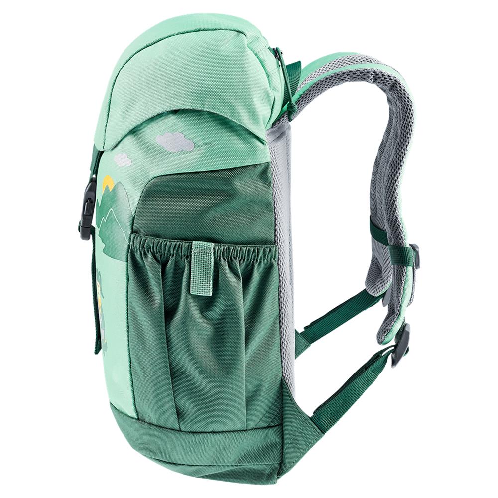 deuter Schmusebär, Kinderrucksack, Camping (grün), Kindergartenrucksack