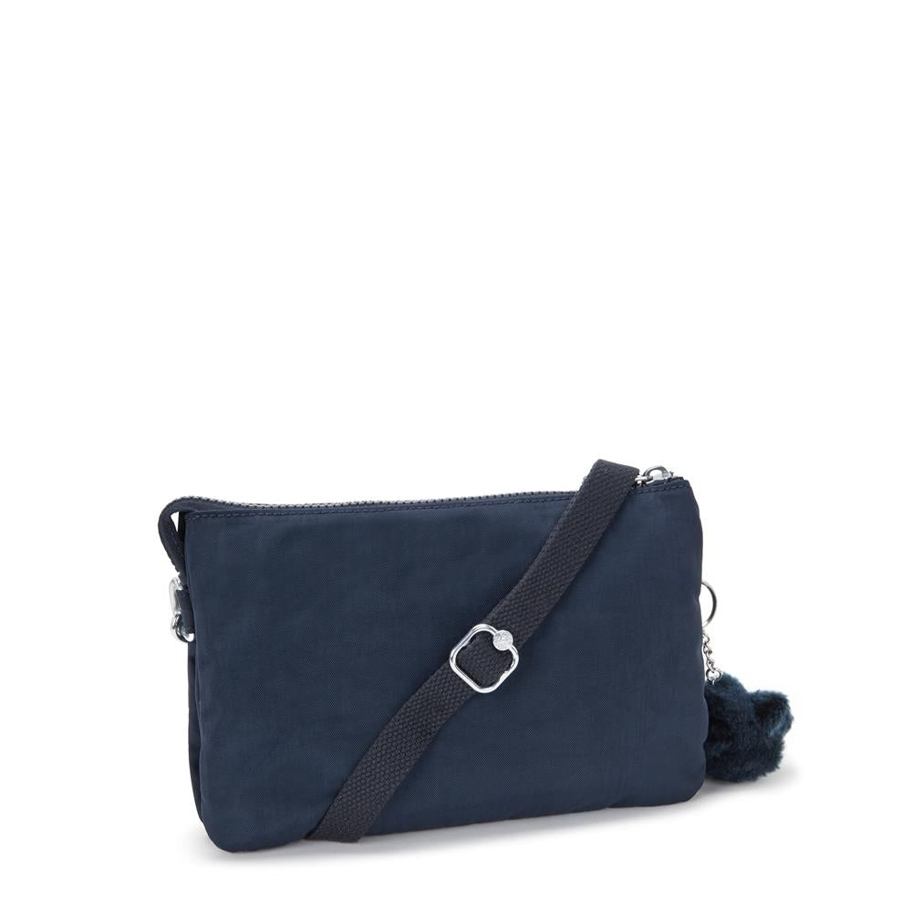 Kipling RIRI, Kleine Umhängetasche, Blue Bleu 2 (blau), Schultertasche, Crossbody