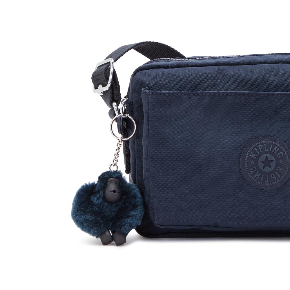 Kipling ABANU M, Mittelgroße Umhängetasche, Blue Bleu 2 (blau), 4L, Schultertasche