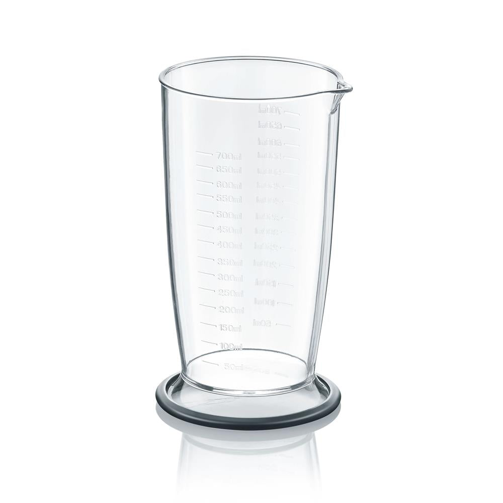 Graef Stabmixer HB 502 mit 3-teiligem Zubehör-Set Schwarz Pürierstab Handmixer