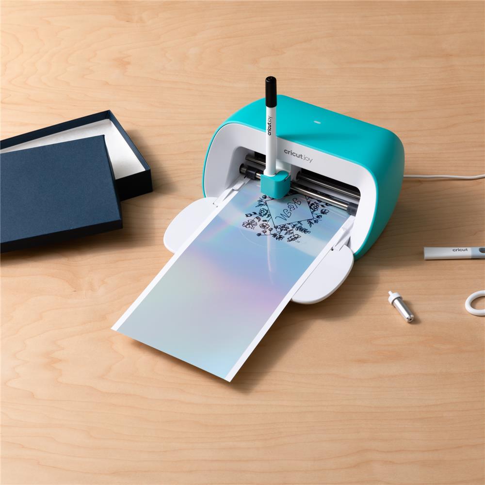 Cricut Joy Smart Label beschreibbares Vinyl in Permanent Silber 4 Bögen je 14x33cm