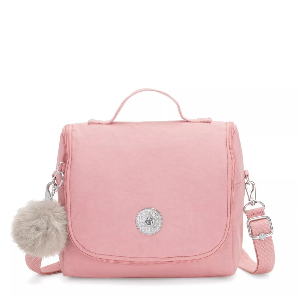 Kipling NEW KICHIROU, isolierte Lunchbox Tasche mit Trolleyschlaufe, 6L, Bridal Rose (rosa)