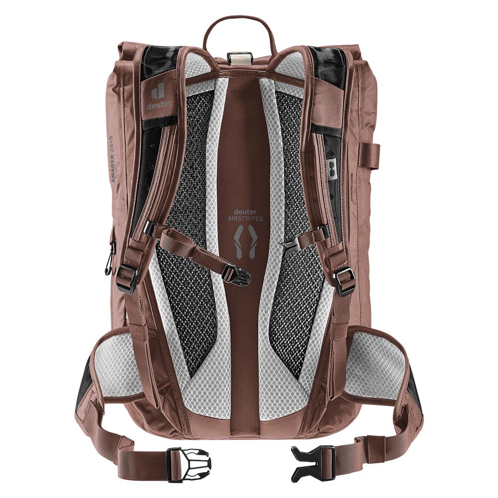 deuter Amager 25+5, Fahrradrucksack, raisin (braun), 29L, Fahrradtasche