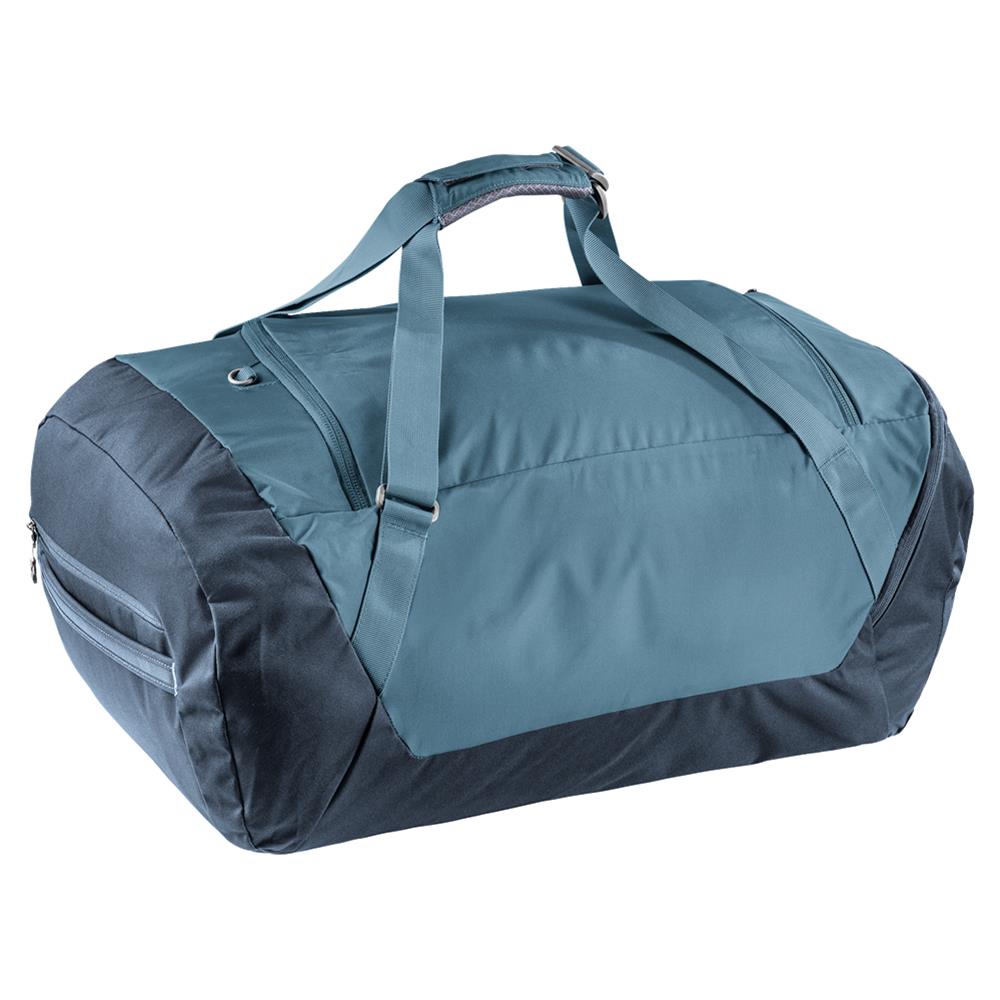 deuter Duffel 70, Reisetasche, atlantic-ink (blau), mit Seitentasche und Netzinnentasche
