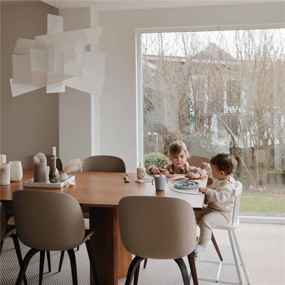 Mushie Silikon-Lätzchen, Whales, mit Auffangschale, BPA-frei