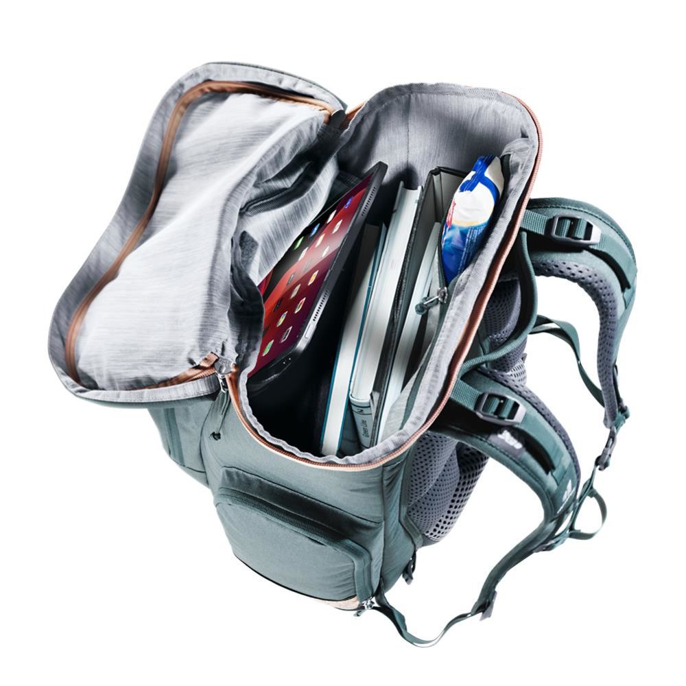 deuter Scula, Schulrucksack, teal-blush (grün), 30L, Schulranzen