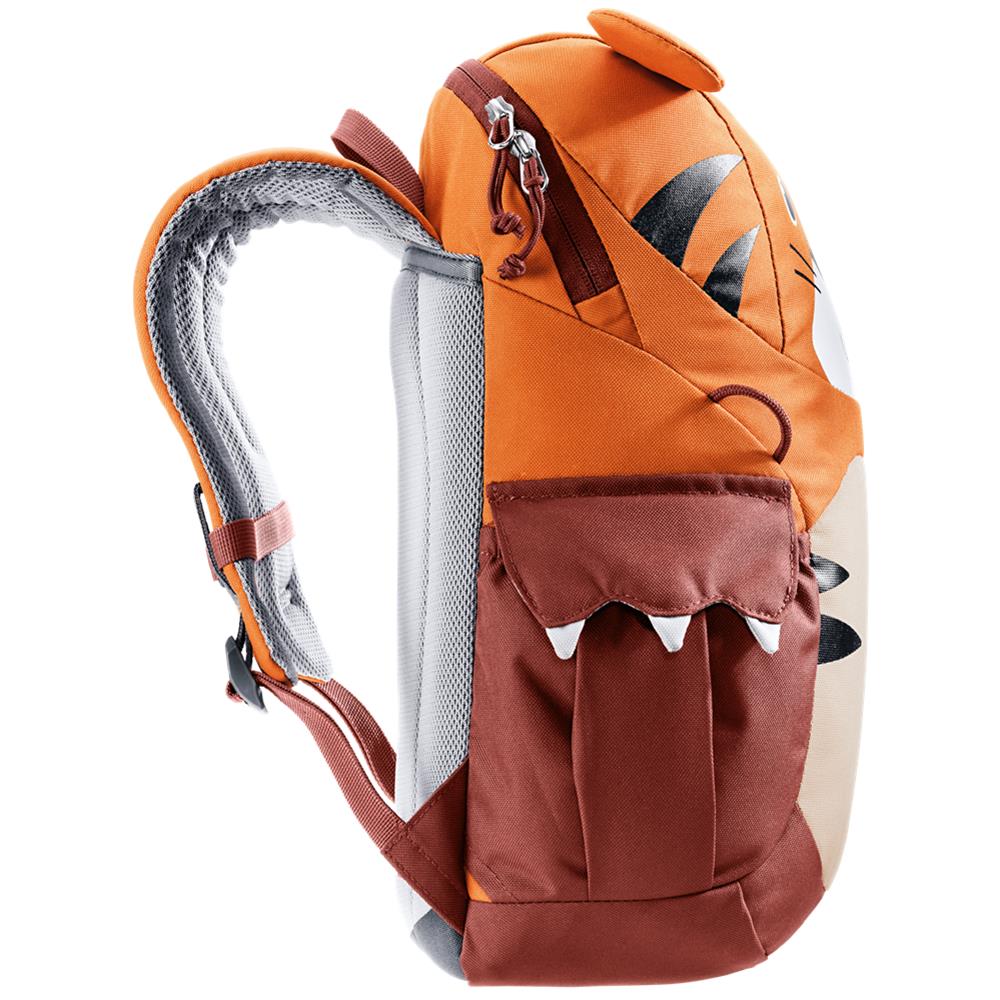 deuter Kikki, Kinderrucksack, Tiger, Kindergartenrucksack für Kinder ab 3 Jahre