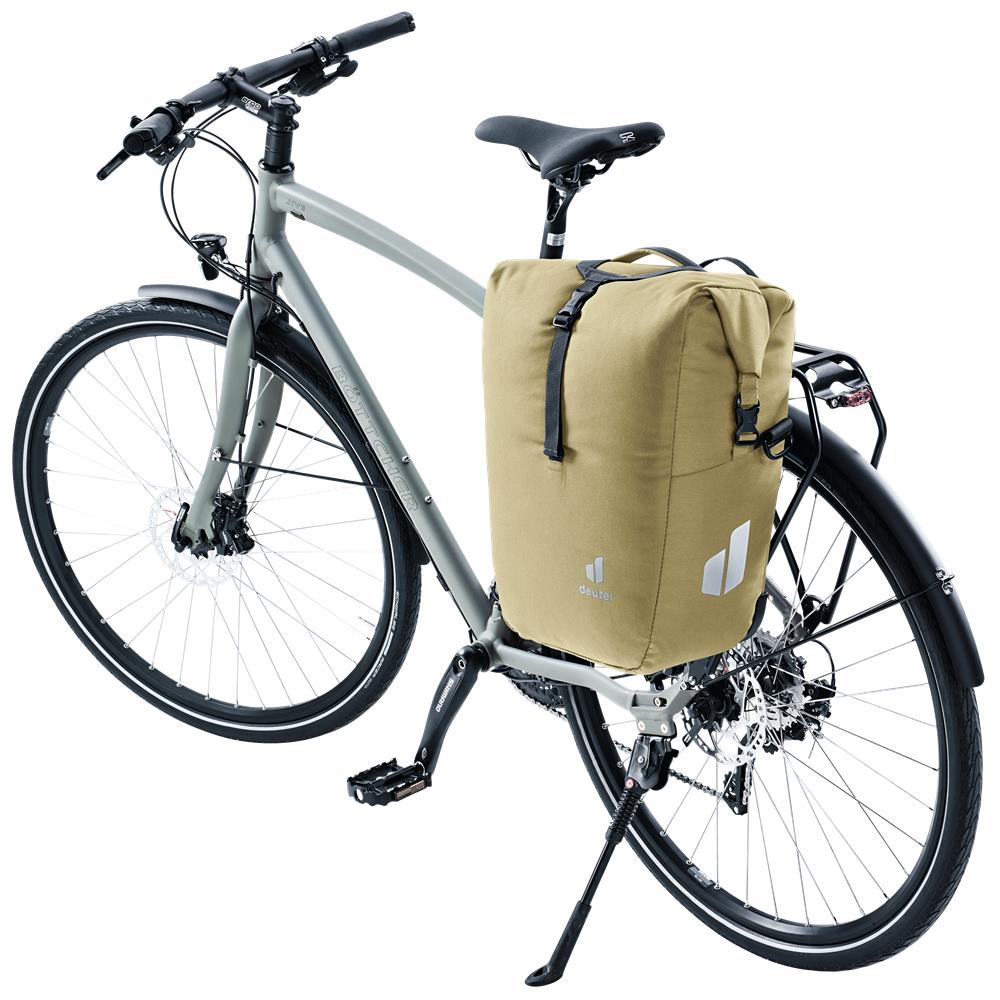 deuter Valbona 20+5, Fahrradtasche, desert (beige), 25L, Hinterradtasche