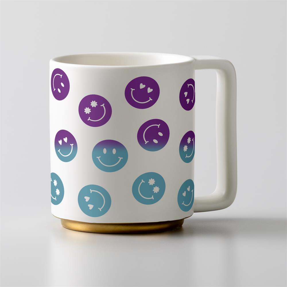 Cricut Wärmeaktivierte Vinyl Folie HOT Lila Farbveränderung gestalten dekorieren Vinylaufkleber