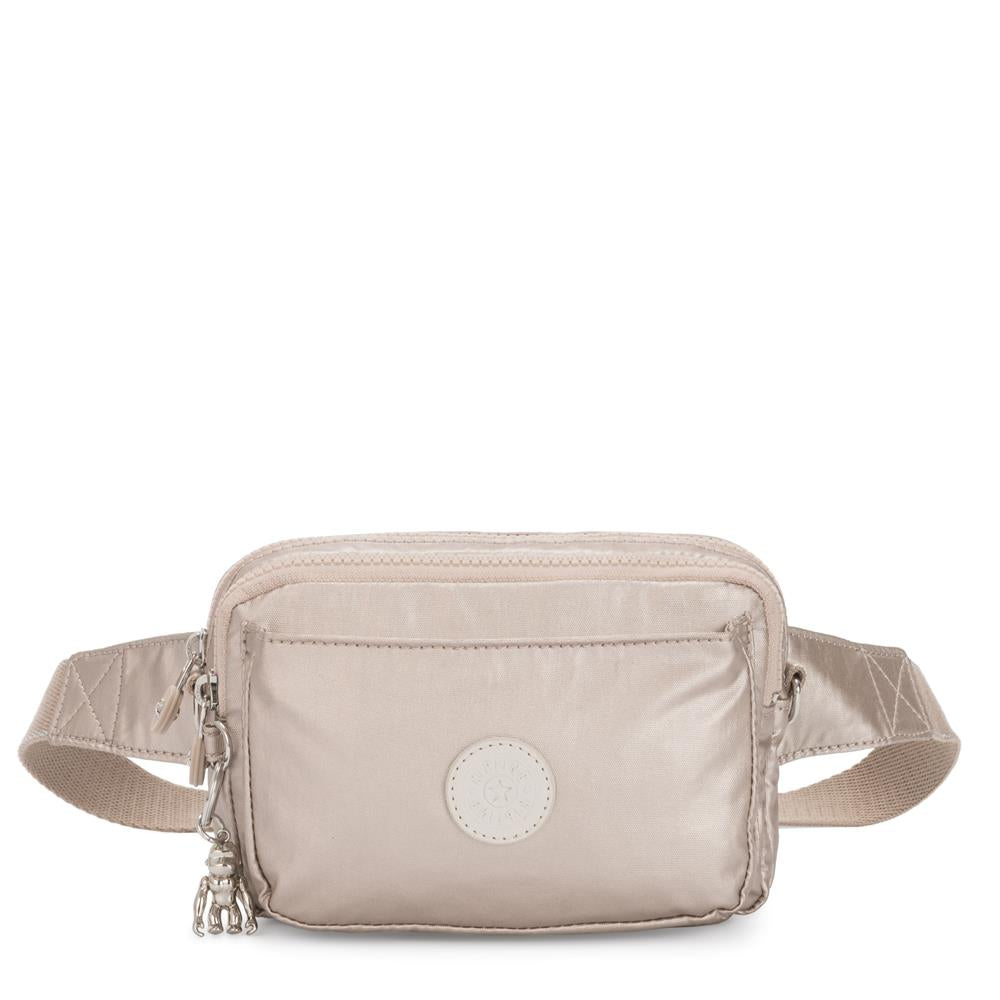 Kipling ABANU MULTI Mini-2-in-1-Crossbody- und Bauchtasche Metallic Glow