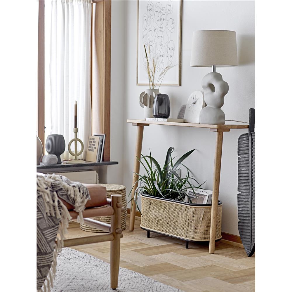 Bloomingville Melli Teelichthalter, Grau, Marmor L10xH7xB10 cm