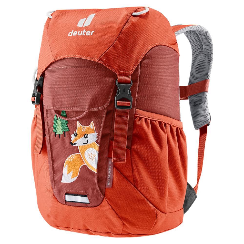 deuter Waldfuchs, Kinderrucksack, lava-paprika (rot), 10L, Kindergartenrucksack, Wanderrucksack