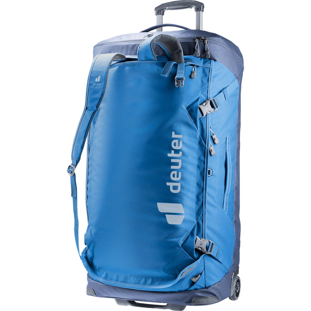 deuter Duffel Pro Movo 90, Reisetrolley, neptune-nightblue (blau), Rollkoffer mit 2 Rädern