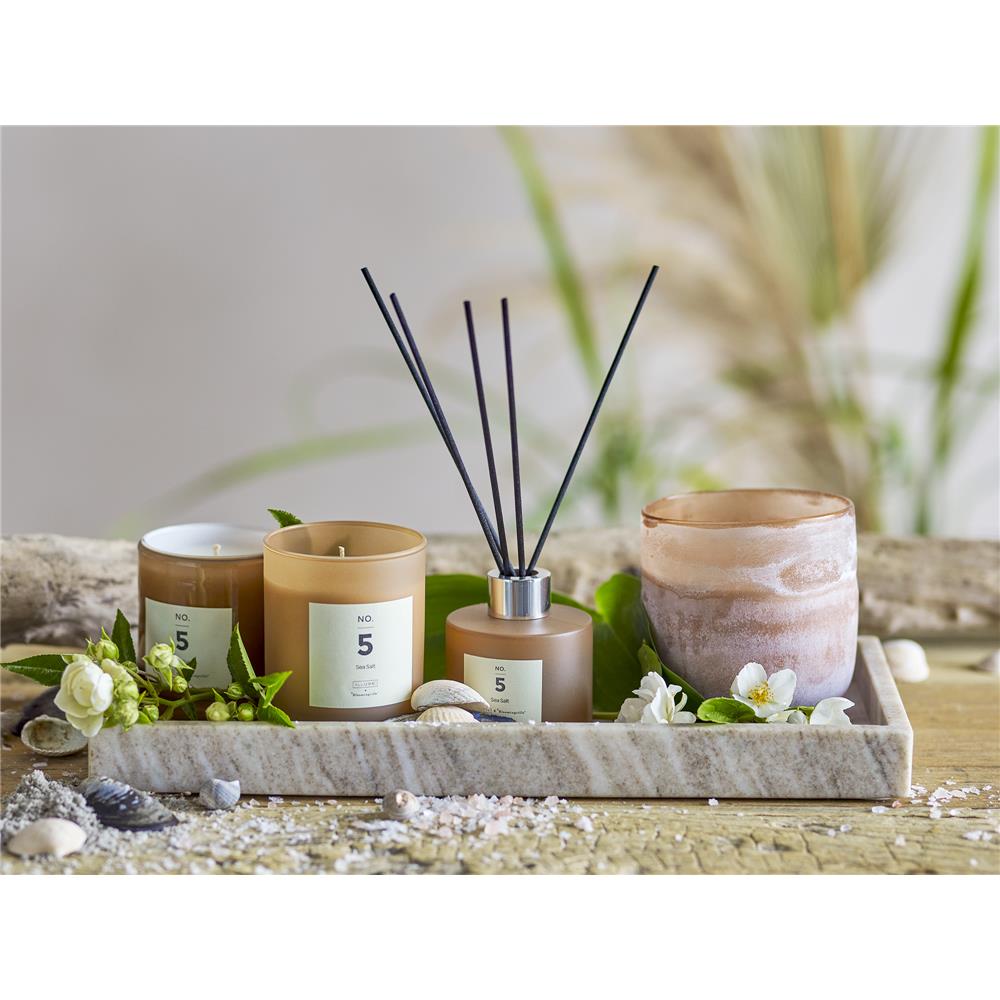 Bloomingville NO. 5 - Sea Salt Duftstäbchen, Braun, Duftflüssigkeit, Meersalz, Jasmin, Marine