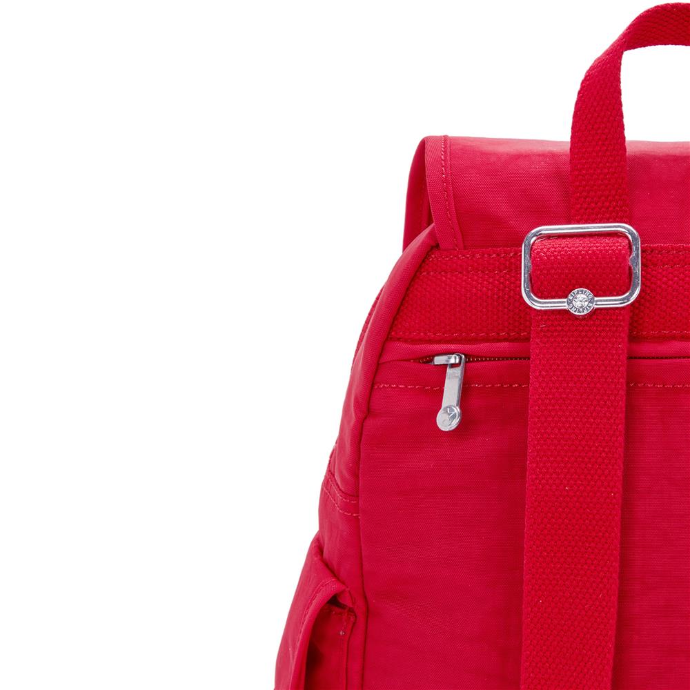 Kipling CITY PACK S, Kleiner Rucksack, Red Rouge (rot), 9L, Kompakt & Stylisch