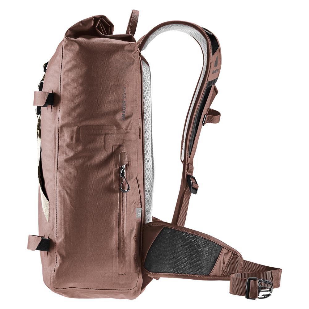 deuter Amager 25+5, Fahrradrucksack, raisin (braun), 29L, Fahrradtasche