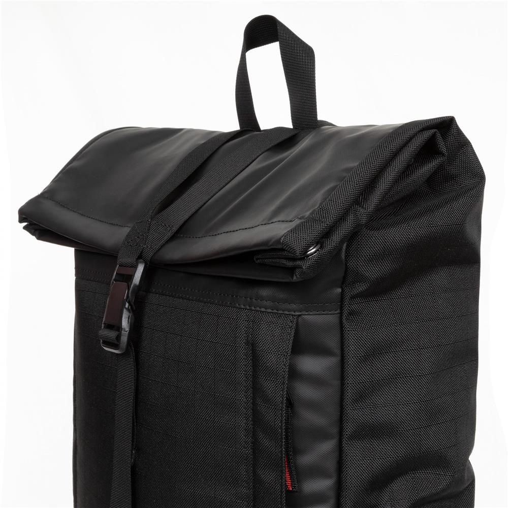 Eastpak TECUM ROLL, Rucksack, CNNCT Rip Black (schwarz), 20L, mit Flaschenhalter und Laptopfach