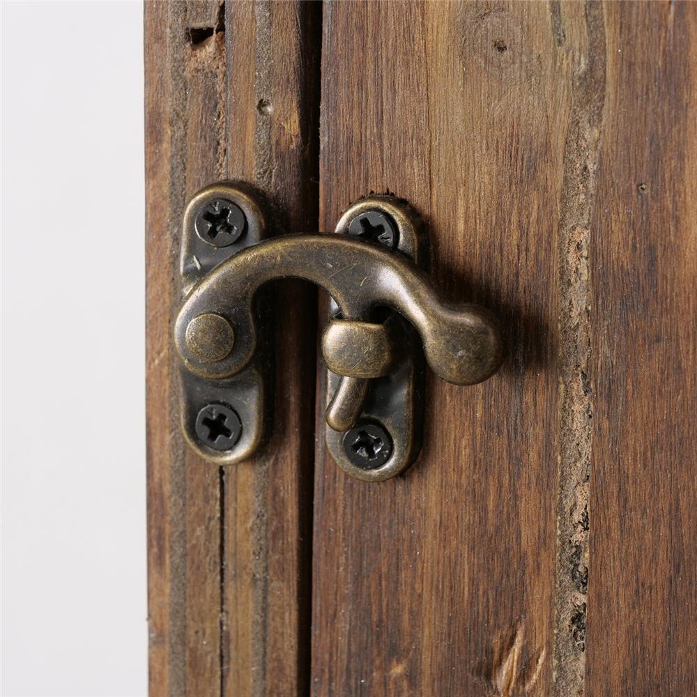 BOLTZE Laterne Marling 2er Set aus Holz Skandinavisches Design