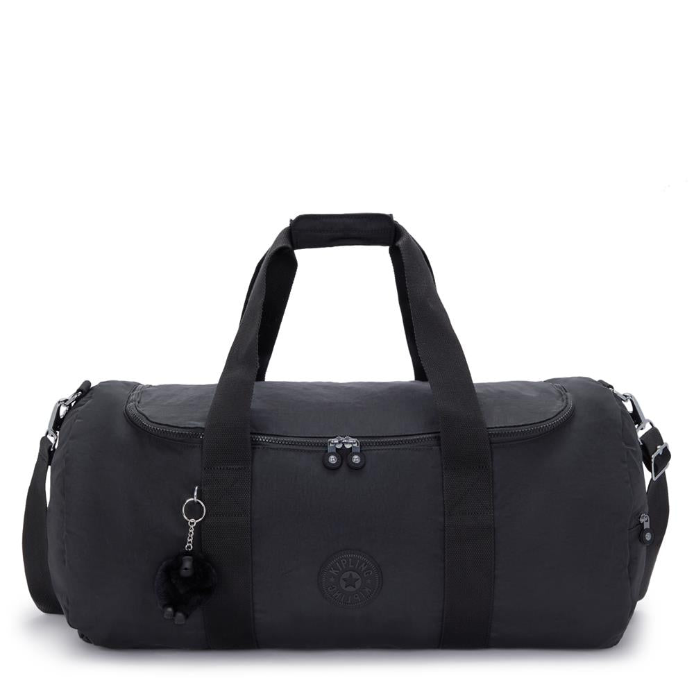 Kipling ARGUS M, Große Reisetasche, Black Noir (schwarz), 35L, Seesack mit interner Organisation
