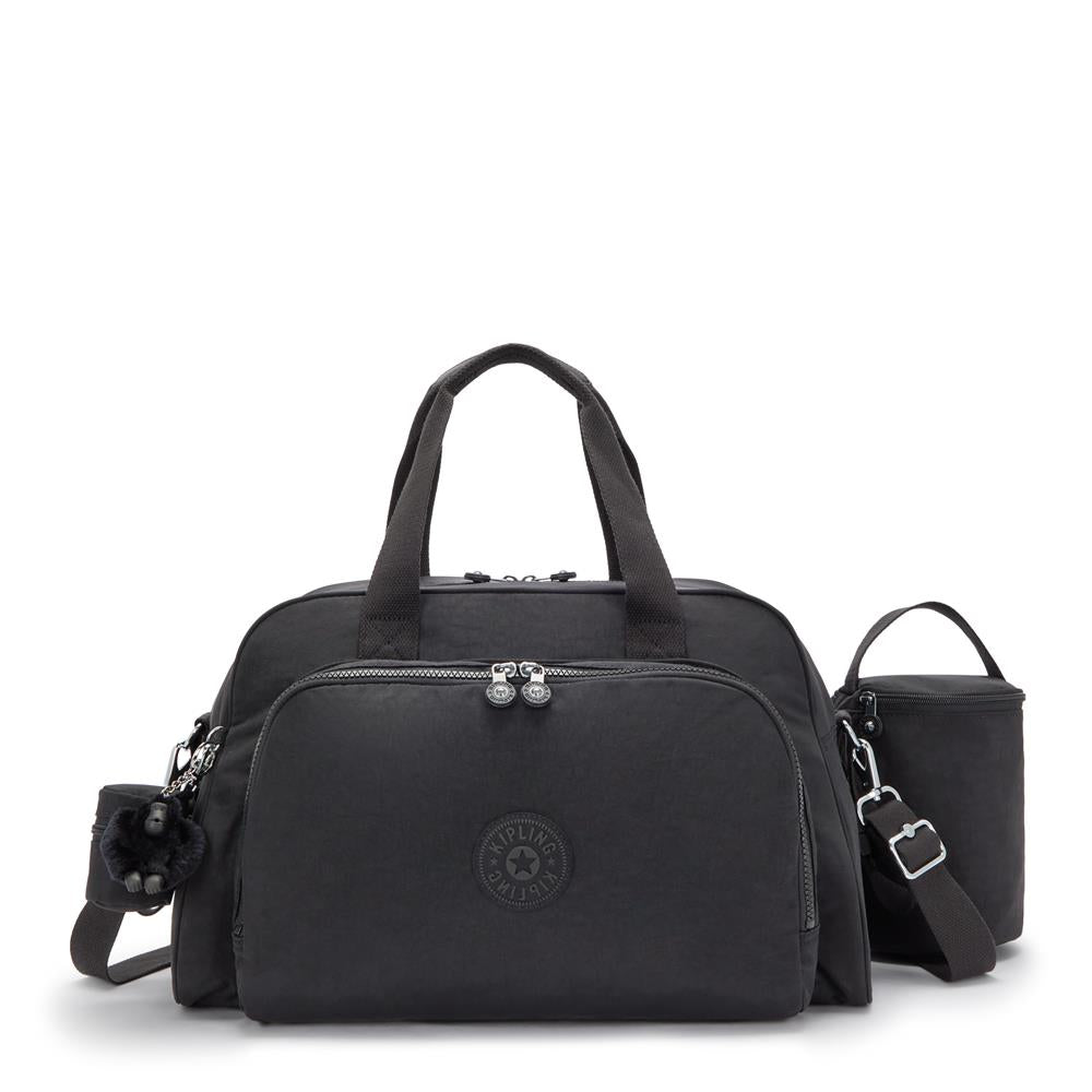 Kipling CAMAMA, Wickeltasche, Black Noir (schwarz), Babytasche mit Wickelmatte