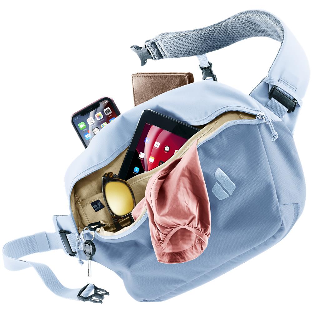 deuter Stroof 8, Umhängetasche, bluejay-polar (blau), 8L, Schultertasche